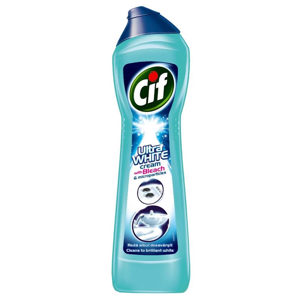 Crema de Suprafete Cif Cream UltraWhite, 500 ml Crema de Suprafete Cif Cream UltraWhite, 500 ml