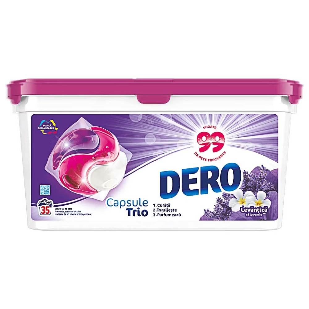 Capsule Dero Trio Lavanda, 35 Buc