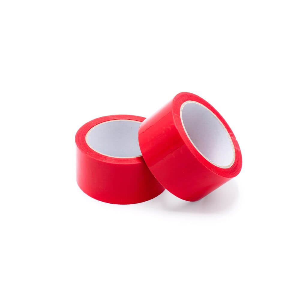 Banda Adeziva Color, Dimensiune 48mm X 66m, Culoare Rosu