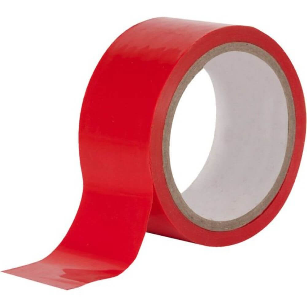 Banda Adeziva Color, Dimensiune 48mm X 66m, Culoare Rosu