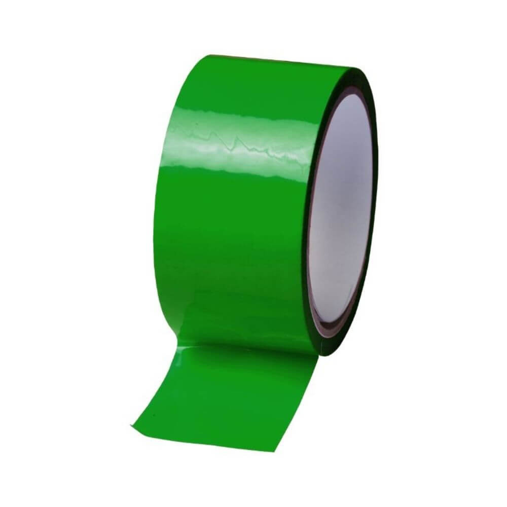 Banda Adeziva Color, Dimensiune 48mm X 66m, Culoare Verde