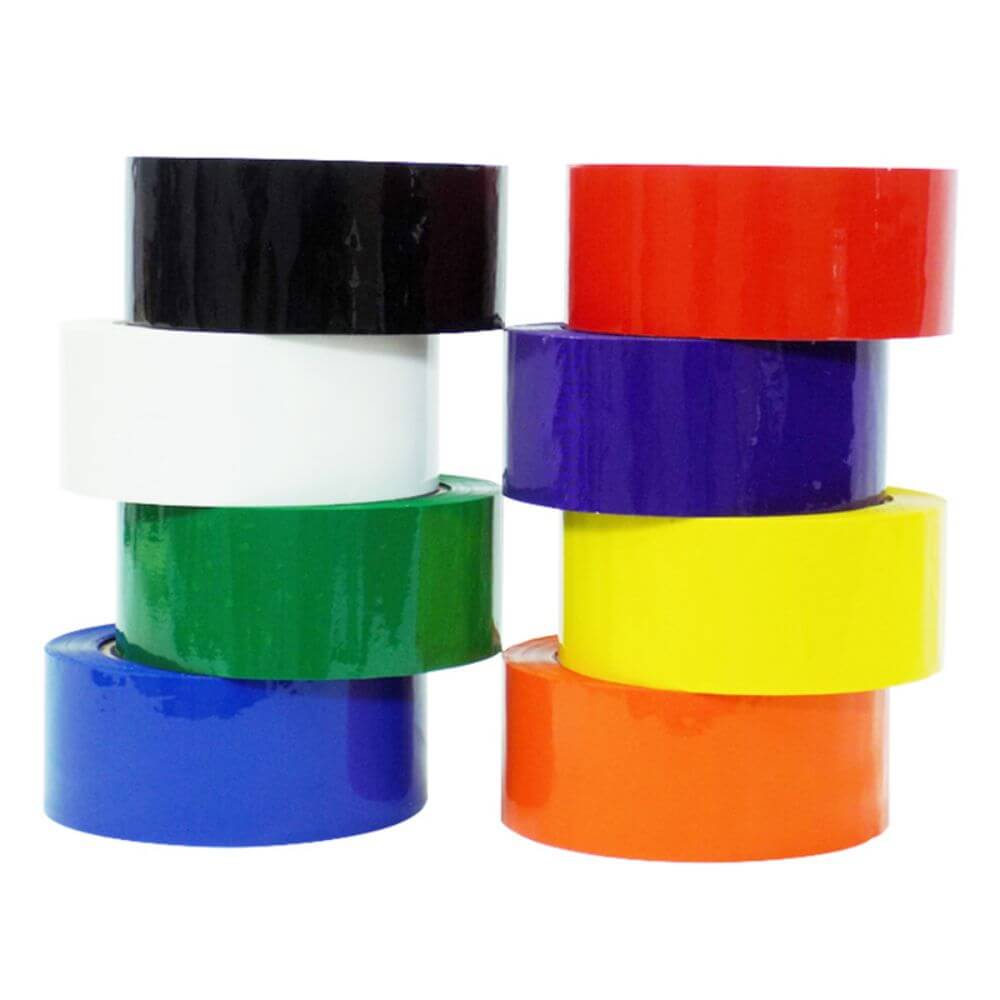 Banda Adeziva Color, Dimensiune 48mm X 66m, Culoare Verde