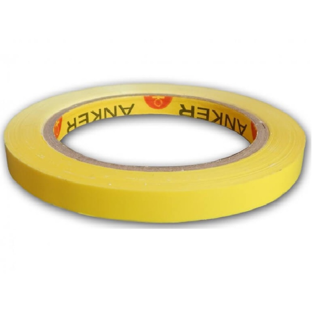 Banda ANKER PVC pentru Inchis si Sigilat Pungi, 9mm x 66m, Culoare Galbena   5,45 lei 
