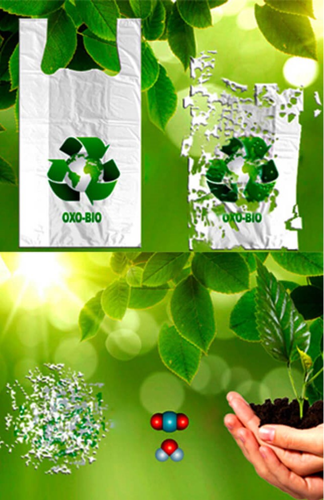 Pungi Biodegradabile Albe, 50 Buc/Set, 24x6x44 cm, Model Imprimat, Ambalaje Ecologice, Set de Pungi Biodegradabile cu Model, Pungi Clasice, Set de Pungi Albe