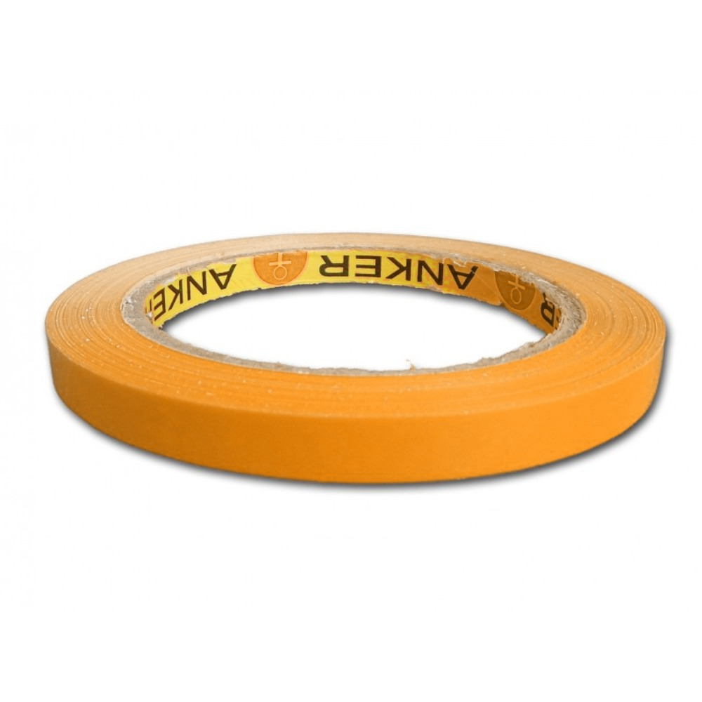 Bax 192 Role Banda ANKER PVC pentru Inchis si Sigilat Pungi, 9mm x 66m, Culoare Portocalie