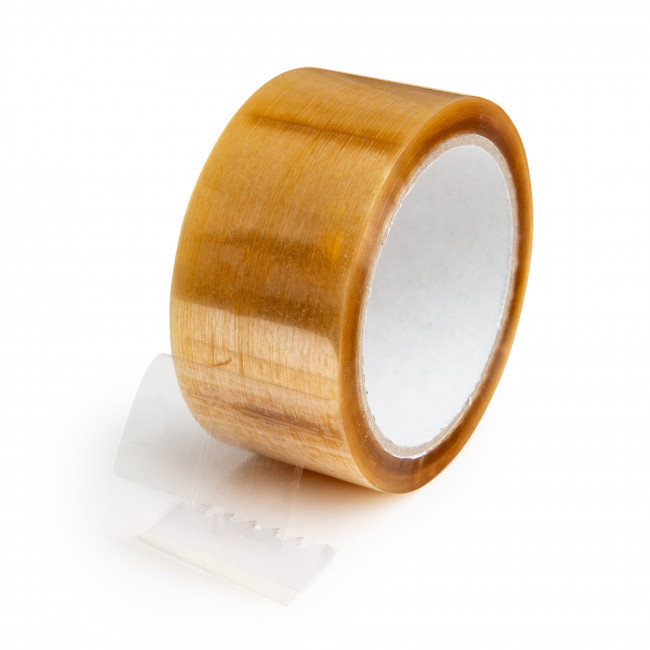 Banda Adeziva Transparenta Premium, 48mm x 60m, Adeziv Solvent speciala pentru Sigilarea cutiilor de carton