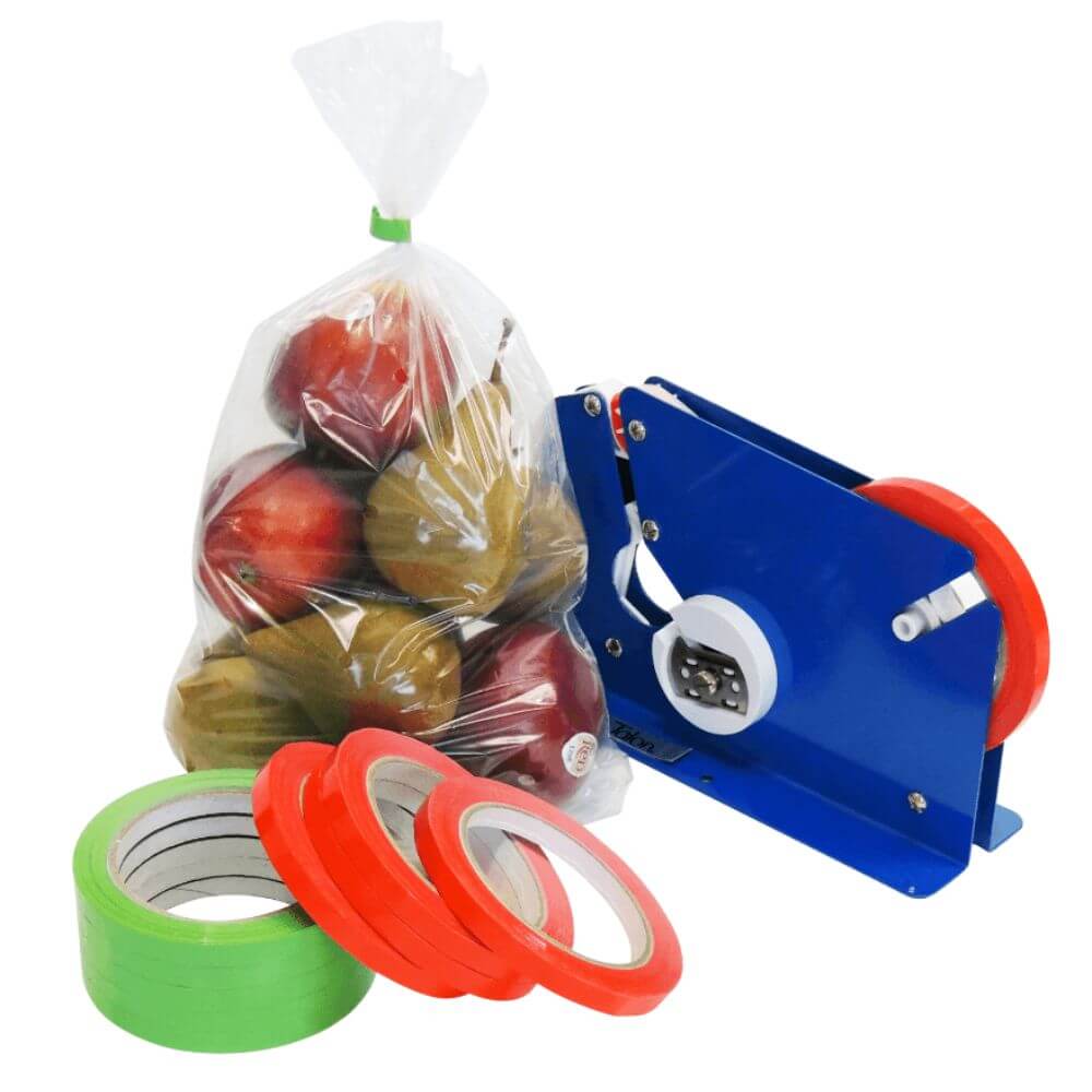 Banda Anker Sigilat Ambalaje Alimentare, 9mm x 66m, PVC, Transparenta, Banda Sigilare Pungi, Banda Anker Sigilare Pungi, Banda Sigilat Pungi, Banda Adeziva pentru Ambalare, Banda Adeziva de Inchis Pungi, Banda de Sigilat Pungi Alimentare