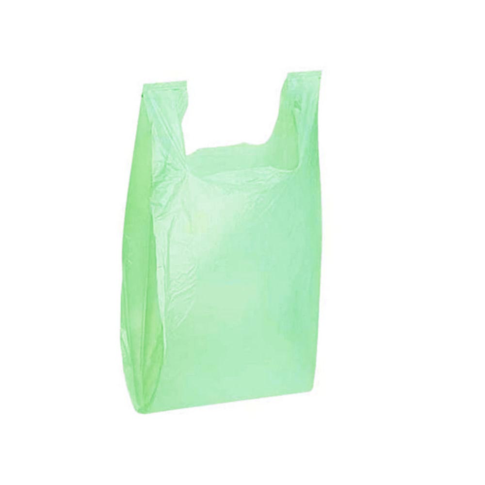 Set 50 de Pungi Biodegradabile BrandPaper, 30x9x60 cm, Verzi, Pungi Biodegradabile, Sacose din Plastic Bio, Pungi ECO, Plase Ecologice, Sacose Biodegradabile din Porumb, Saci Biodegradabili, Sacose Tip Maieu Bio