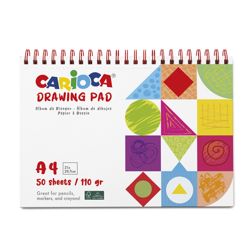 Bloc De Desen Carioca, A4, 50 File