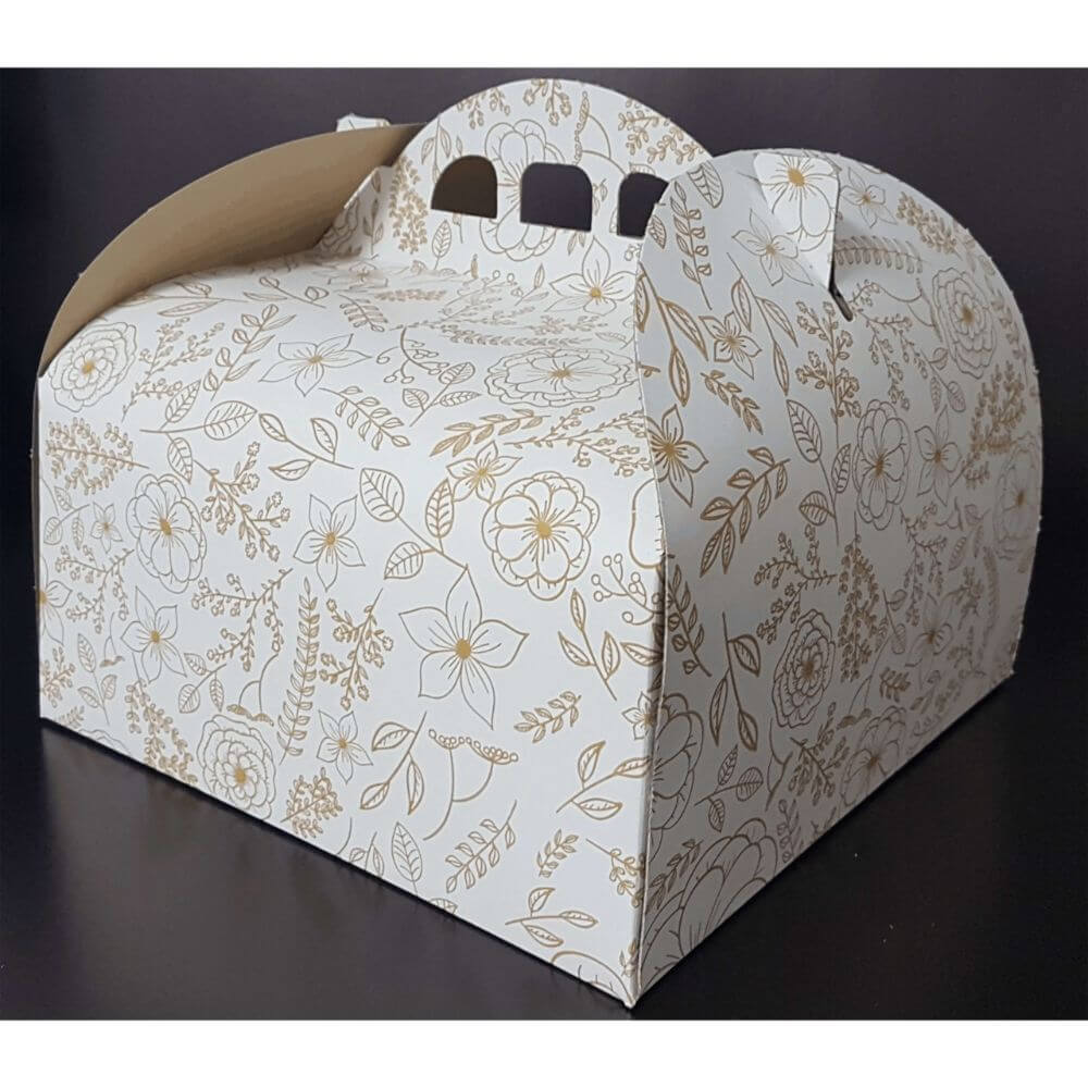 25 Cutii pentru Tort CT5, 29x39 cm, Carton Duplex, Model Floral, Cutii Tort, Cutii Transport Torturi, Cutie Transport Prajituri, Cutii Transport Prajituri, Cutie Transport Tort, Cutii Tort si Prajituri, Cutii Carton Tort, Cutie Tort, Cutie Prajituri