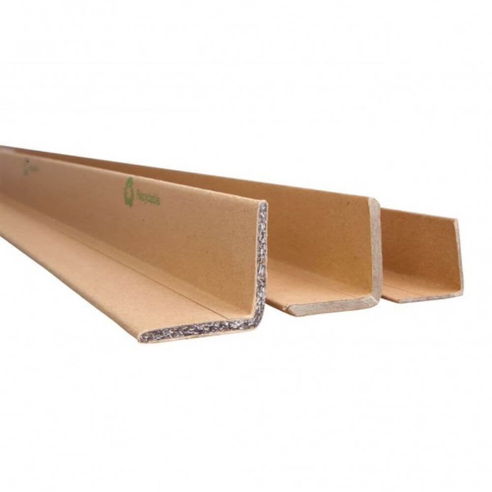 Coltar din Carton Presat 1 m, Dimensiune 40x40x4 mm, 125 Buc/Bax - Profil de Protectie pentru Ambalat Paleti si Colete Coltar din Carton Presat 1 m, Dimensiune 40x40x4 mm, 125 Buc/Bax - Profil de Protectie pentru Ambalat Paleti si Colete