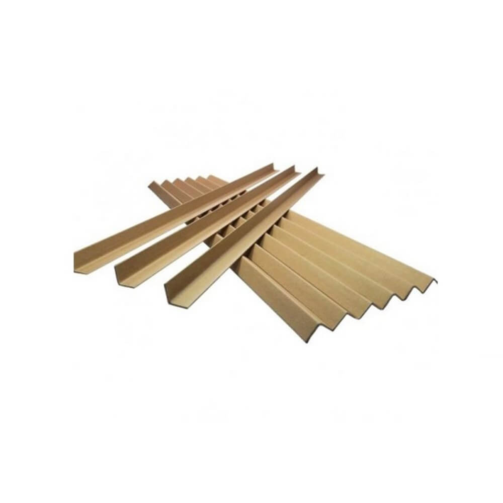 Coltar din Carton Presat 1 m, Dimensiune 40x40x4 mm, 125 Buc/Bax - Profil de Protectie pentru Ambalat Paleti si Colete Coltar din Carton Presat 1 m, Dimensiune 40x40x4 mm, 125 Buc/Bax - Profil de Protectie pentru Ambalat Paleti si Colete