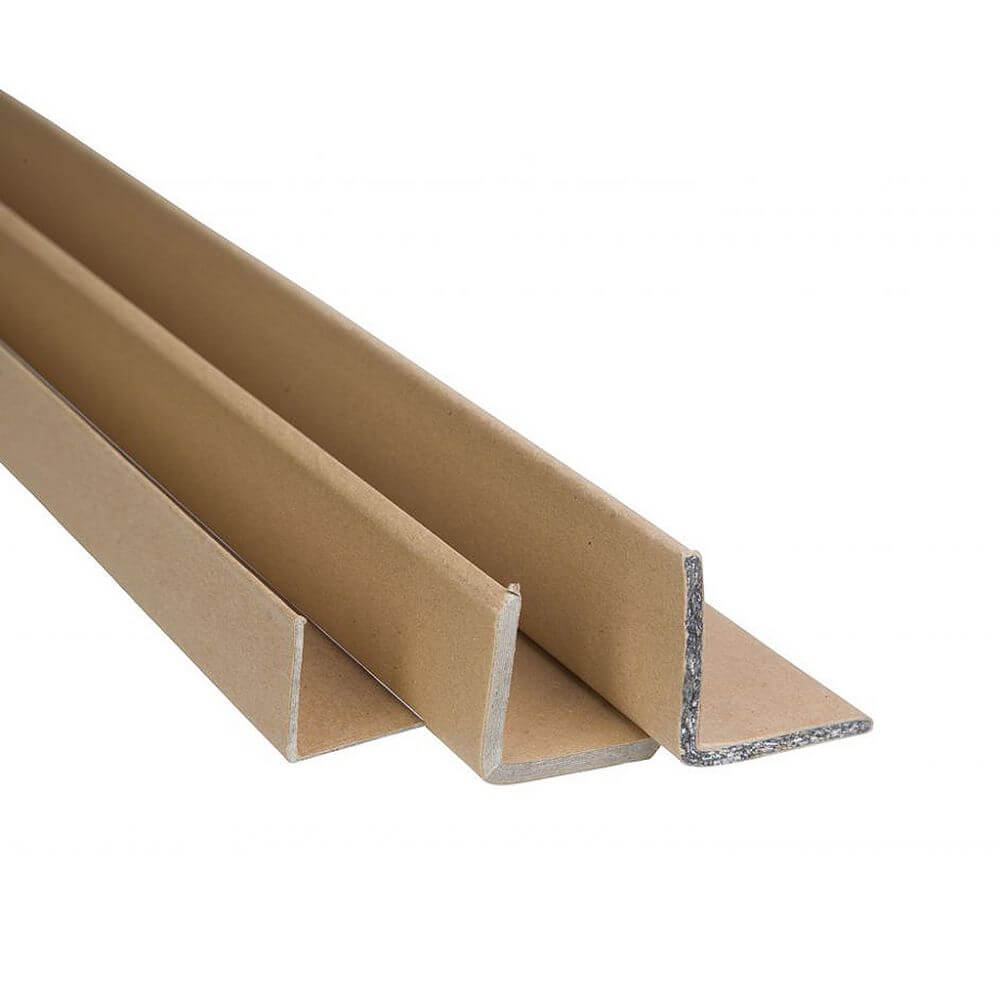 Coltar din Carton Presat 1 m, Dimensiune 50x50x4 mm, 100 Buc/Bax - Profil de Protectie pentru Ambalat Paleti si Colete Coltar din Carton Presat 1 m, Dimensiune 50x50x4 mm, 100 Buc/Bax - Profil de Protectie pentru Ambalat Paleti si Colete