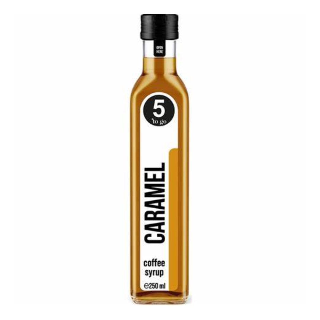 Sirop Cafea 5 To Go Caramel, 0.25l