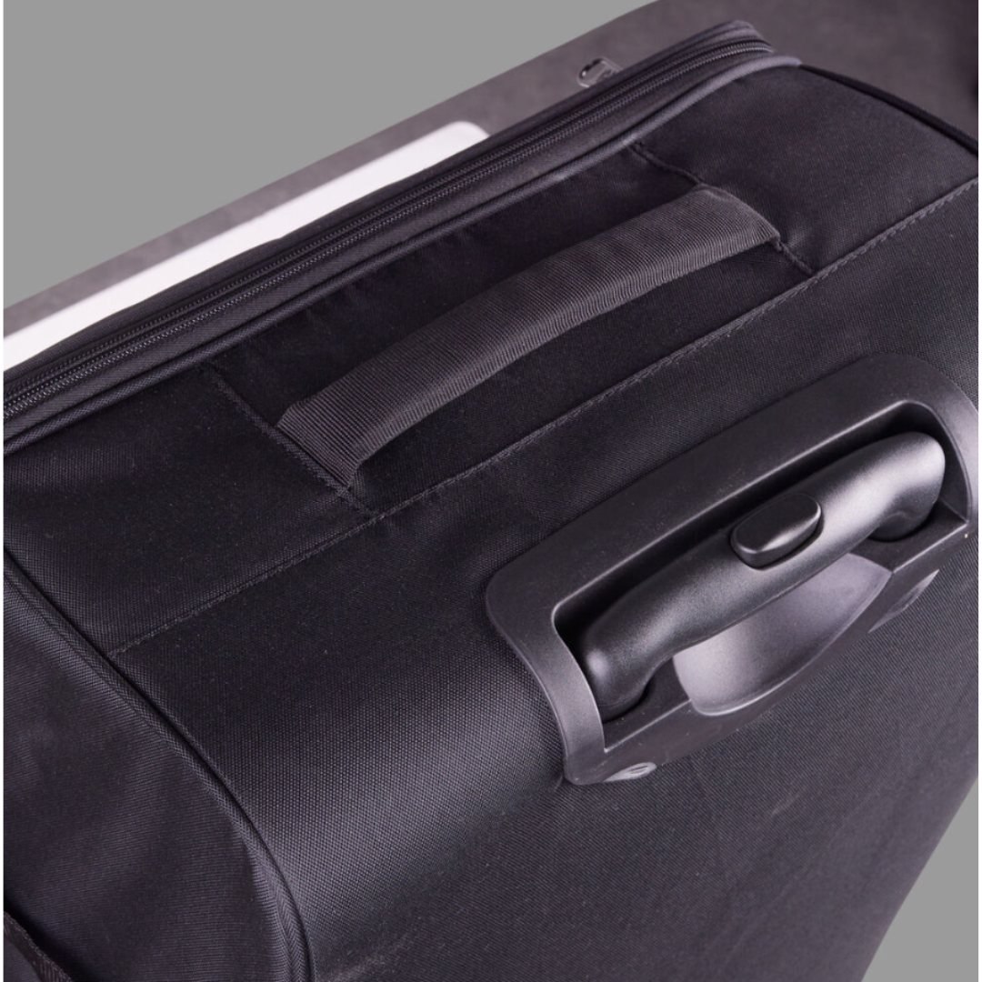 Trollere Caterpillar Soft Luggage, 27 Inch, Material Poliester - Galben/negru