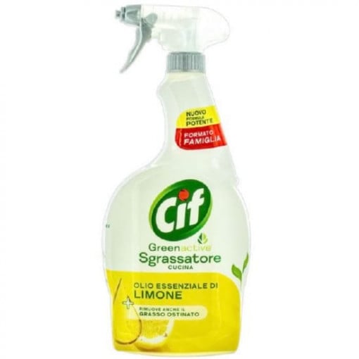 Solutie Cif Spray Sgrassatore Candeggina cu Lamaie, 650 ml Solutie Cif Spray Sgrassatore Candeggina cu Lamaie, 650 ml