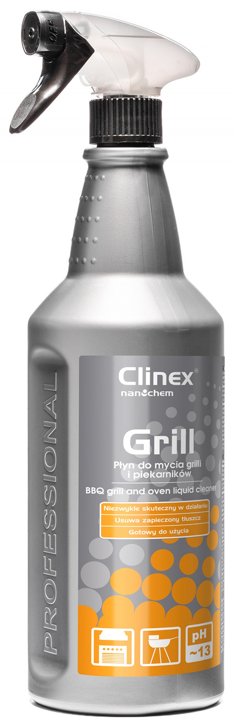 Clinex Grill, 1 Litru, Cu Pulverizator, Solutie Profesionala Pt. Curatarea Gratarelor Si Cuptoarelor Clinex Grill, 1 Litru, Cu Pulverizator, Solutie Profesionala Pt. Curatarea Gratarelor Si Cuptoarelor