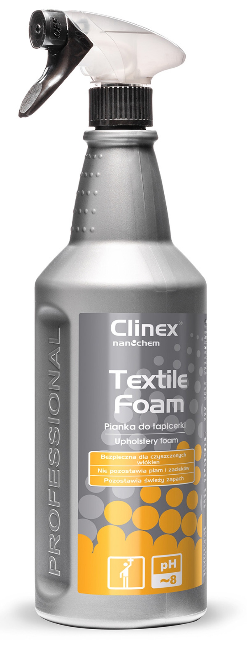 Clinex Textile Foam, 1 Litru, Cu Pulverizator, Spuma Pentru Curatarea Tapiteriei Clinex Textile Foam, 1 Litru, Cu Pulverizator, Spuma Pentru Curatarea Tapiteriei