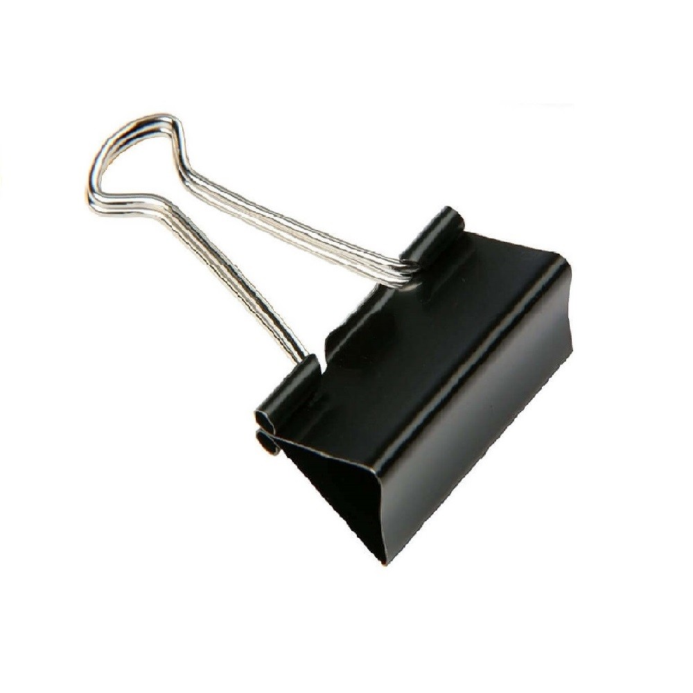 Clips Metalic Binder 25 mm, 12 Buc/Bax - Cleme pentru Prindere