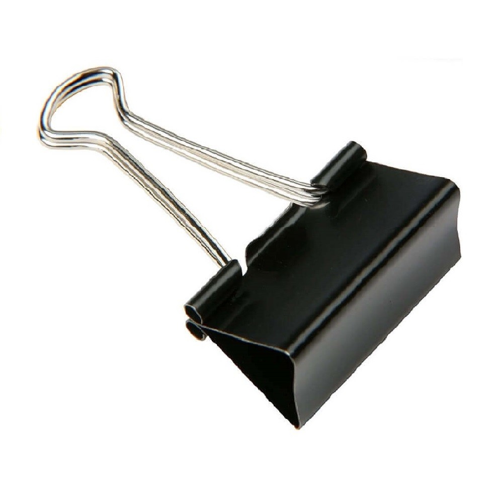 Clips Metalic Binder 32 mm, 12 Buc/Bax - Cleme pentru Prindere