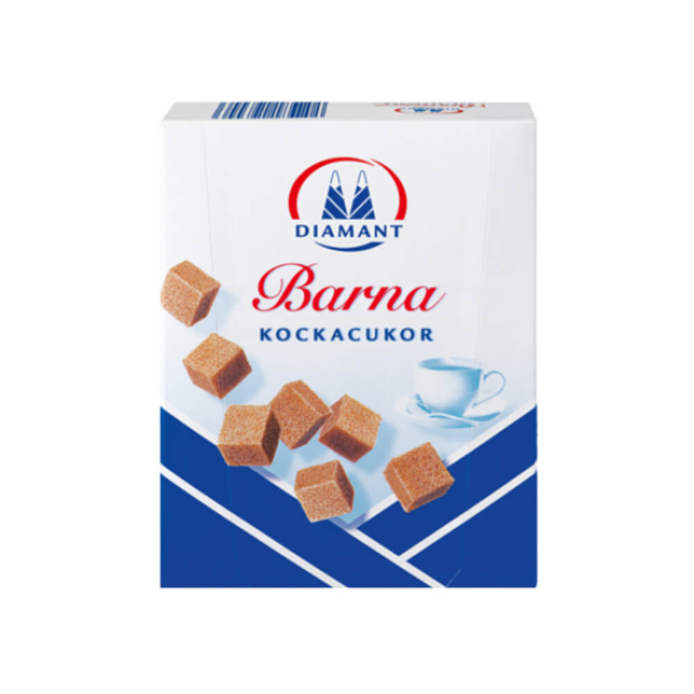 Zahar Cubic Brun Diamant, 500 g