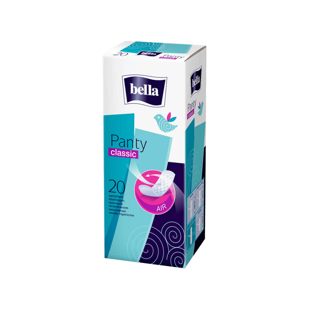 Set 18 Absorbante Neparfumate Bella Panty Herbs Plantago