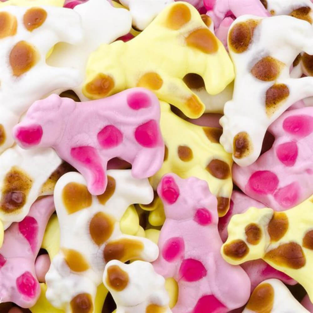 Set 150 Jeleuri de Fructe Trolli, Forma de Vacute, 1320 g