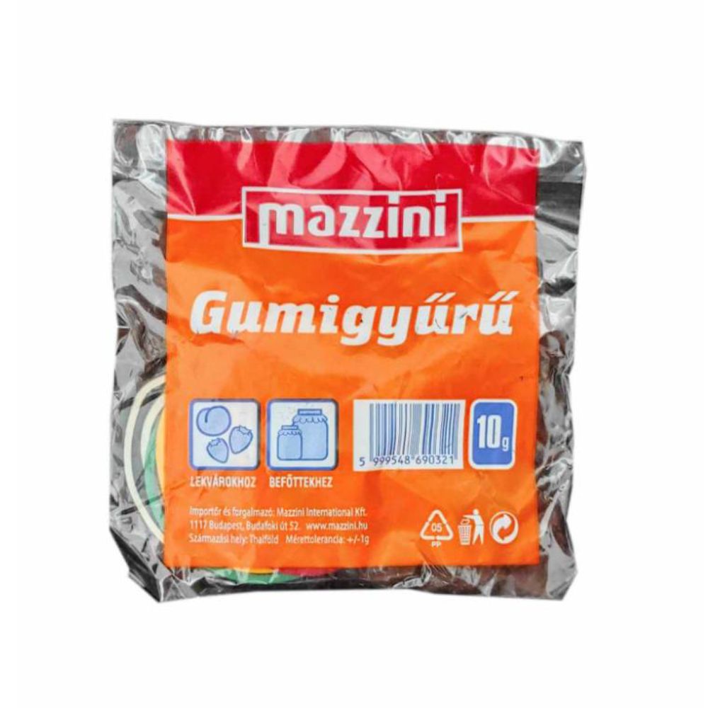 Elastice de Borcane Asortate Mazzini, 10 g,