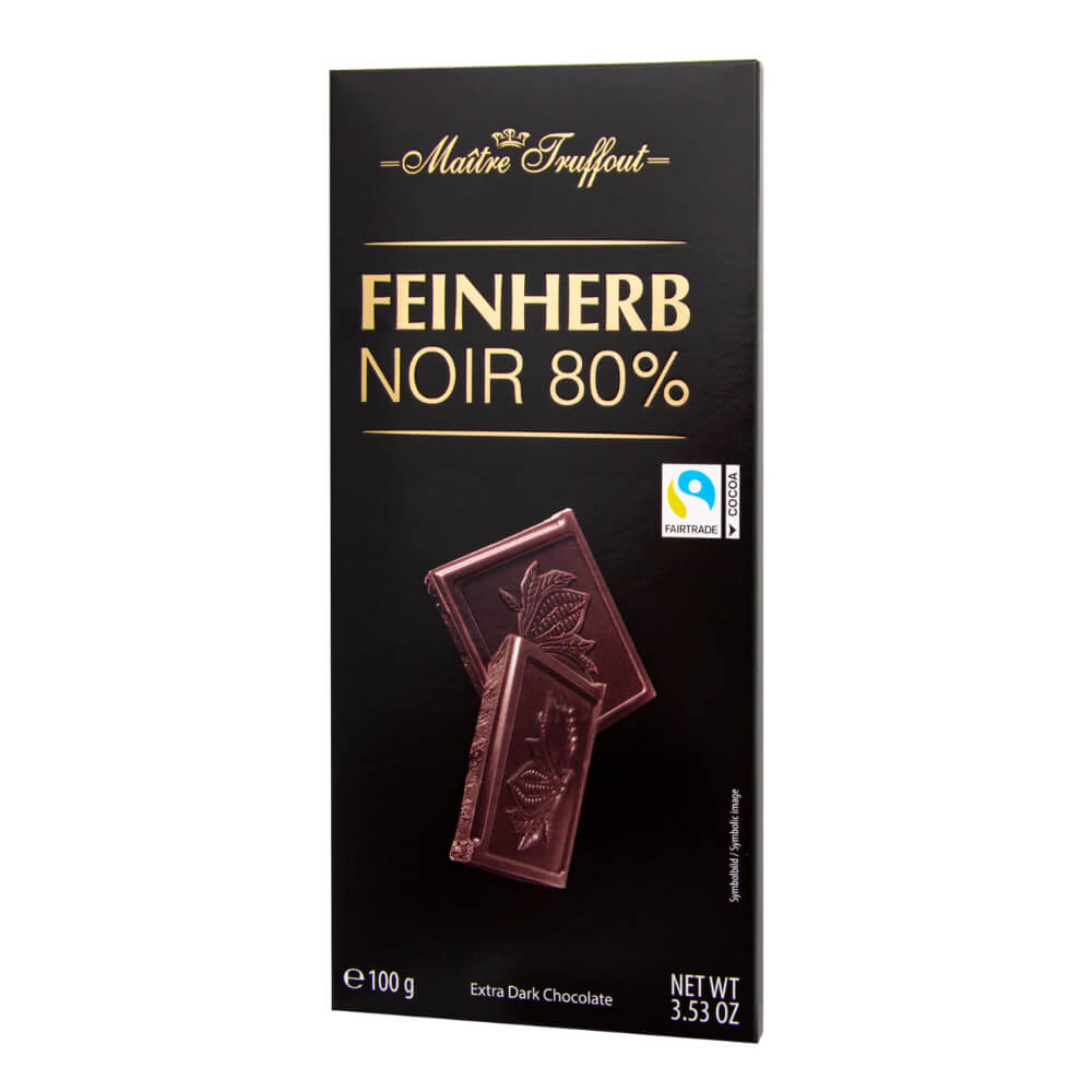 Ciocolata Neagra Maitre Truffout, 100 g