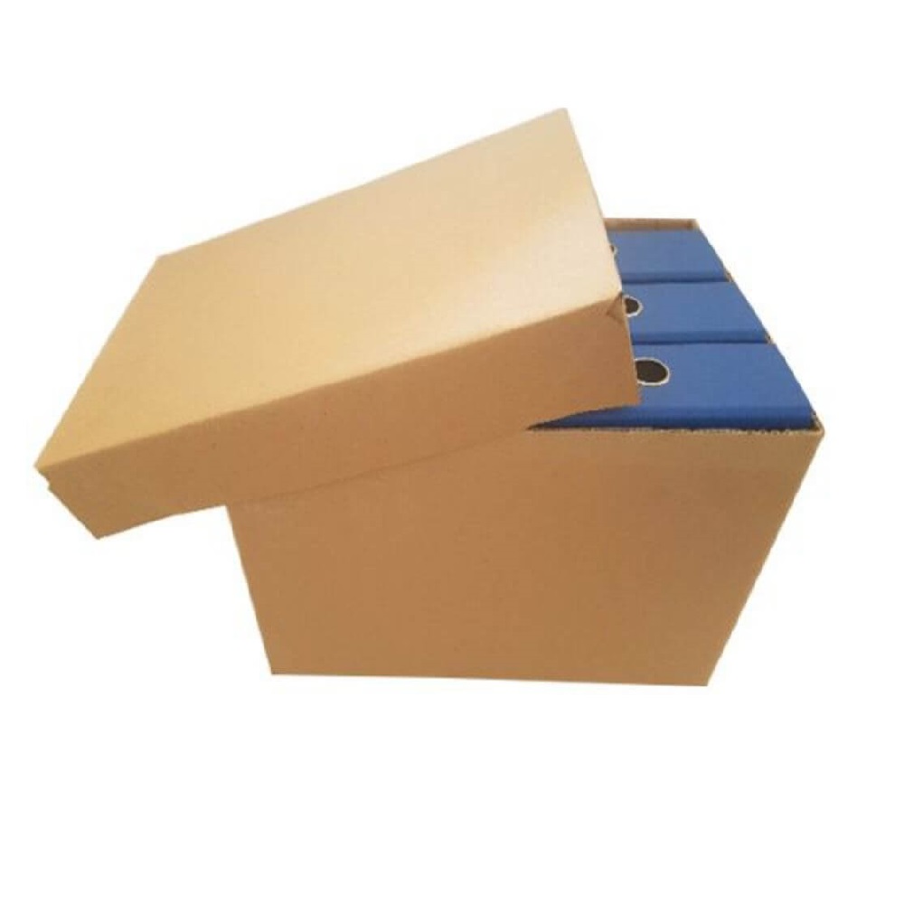 Container Arhivare cu Capac Detasabil, 386x257x274 mm