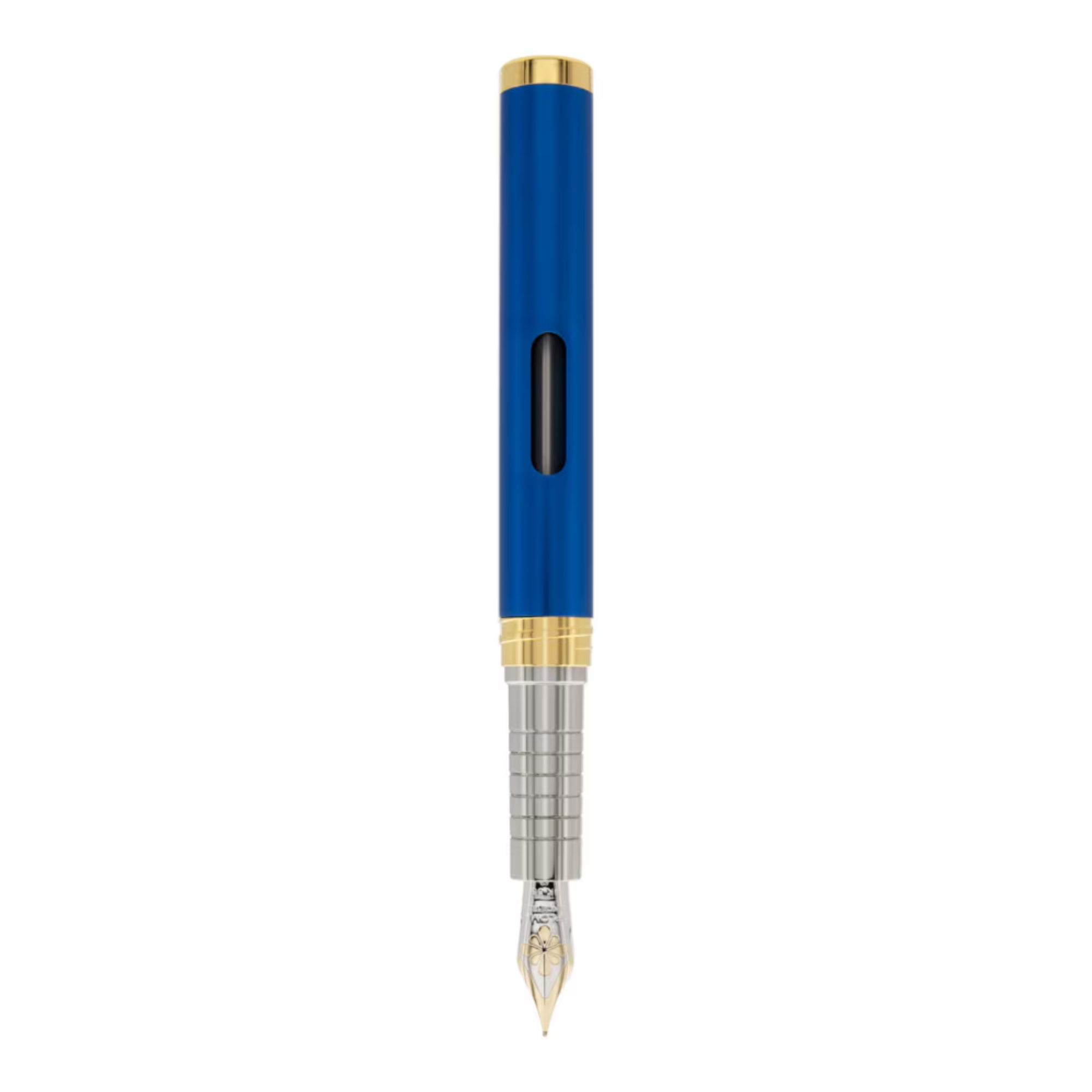 Stilou Diplomat Nexus, Cu Penita M, Din Otel Inoxidabil - Blue Gold