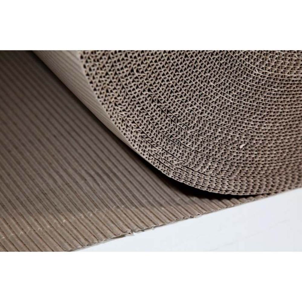 Rola din Carton Ondulat CO2 Natur, 1 m Latime, Lungime Rola 20 m, Grosime Carton 300 g/mÂ²