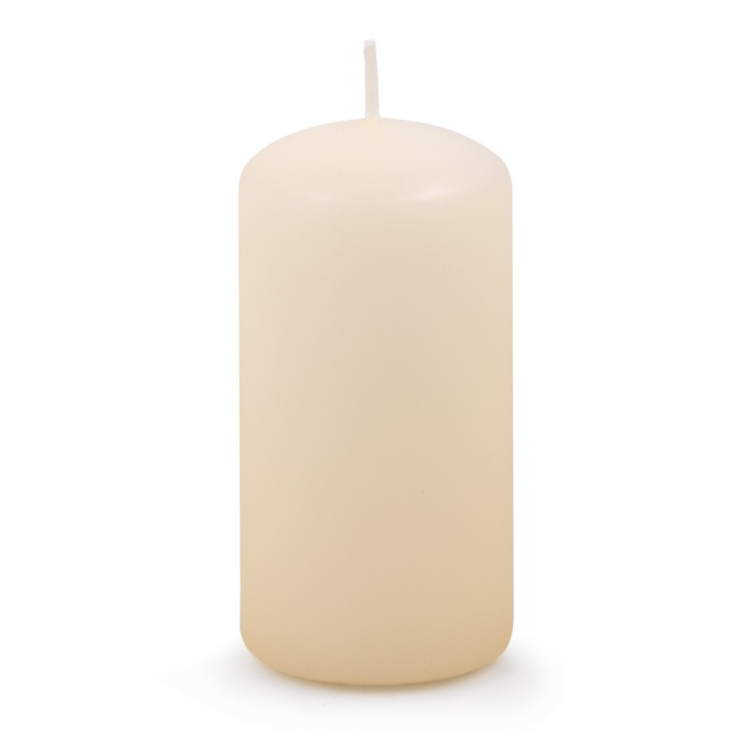 Lumanare Pilon, 50 X 100mm, Donau Home - Crem