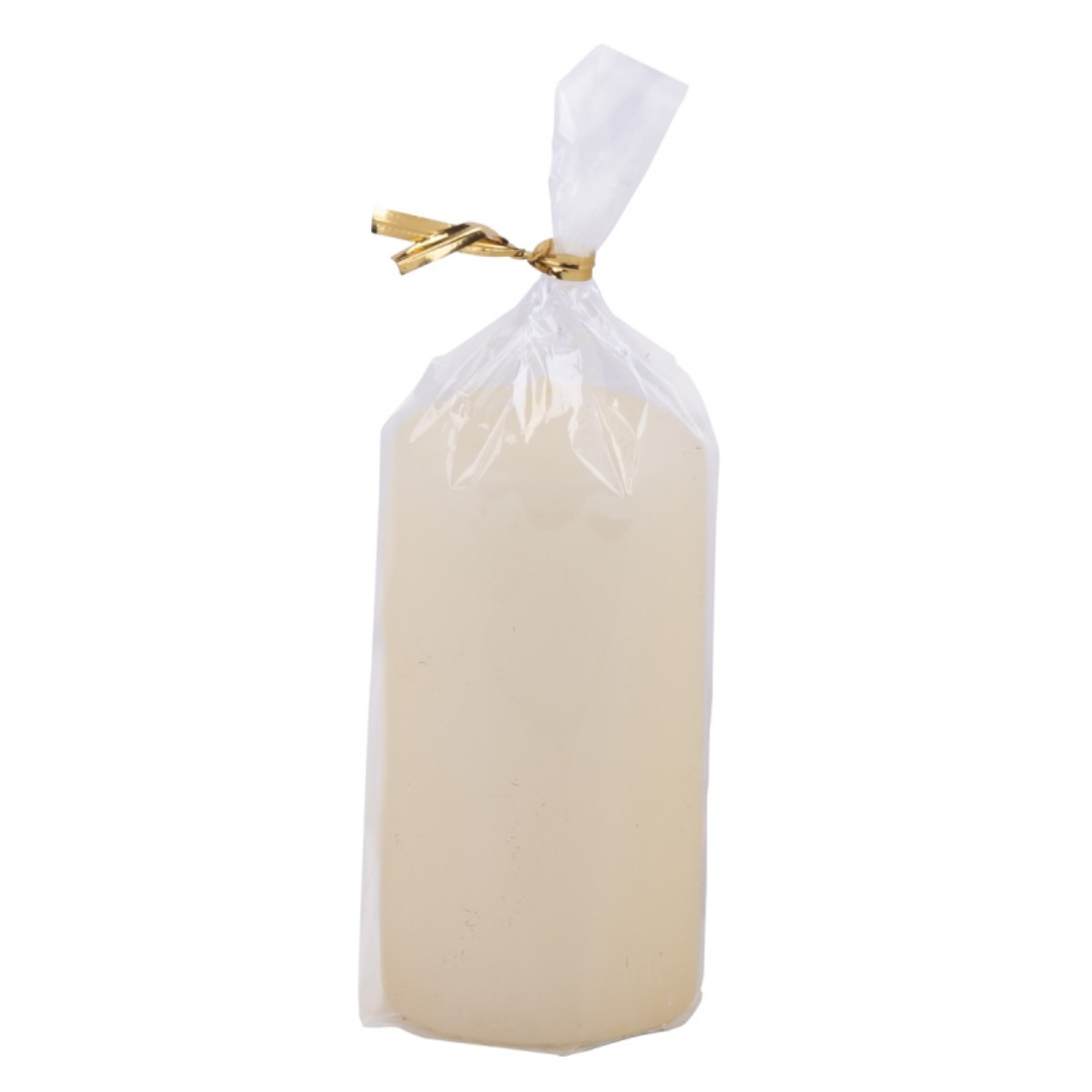 Lumanare Pilon, 50 X 100mm, Donau Home - Crem