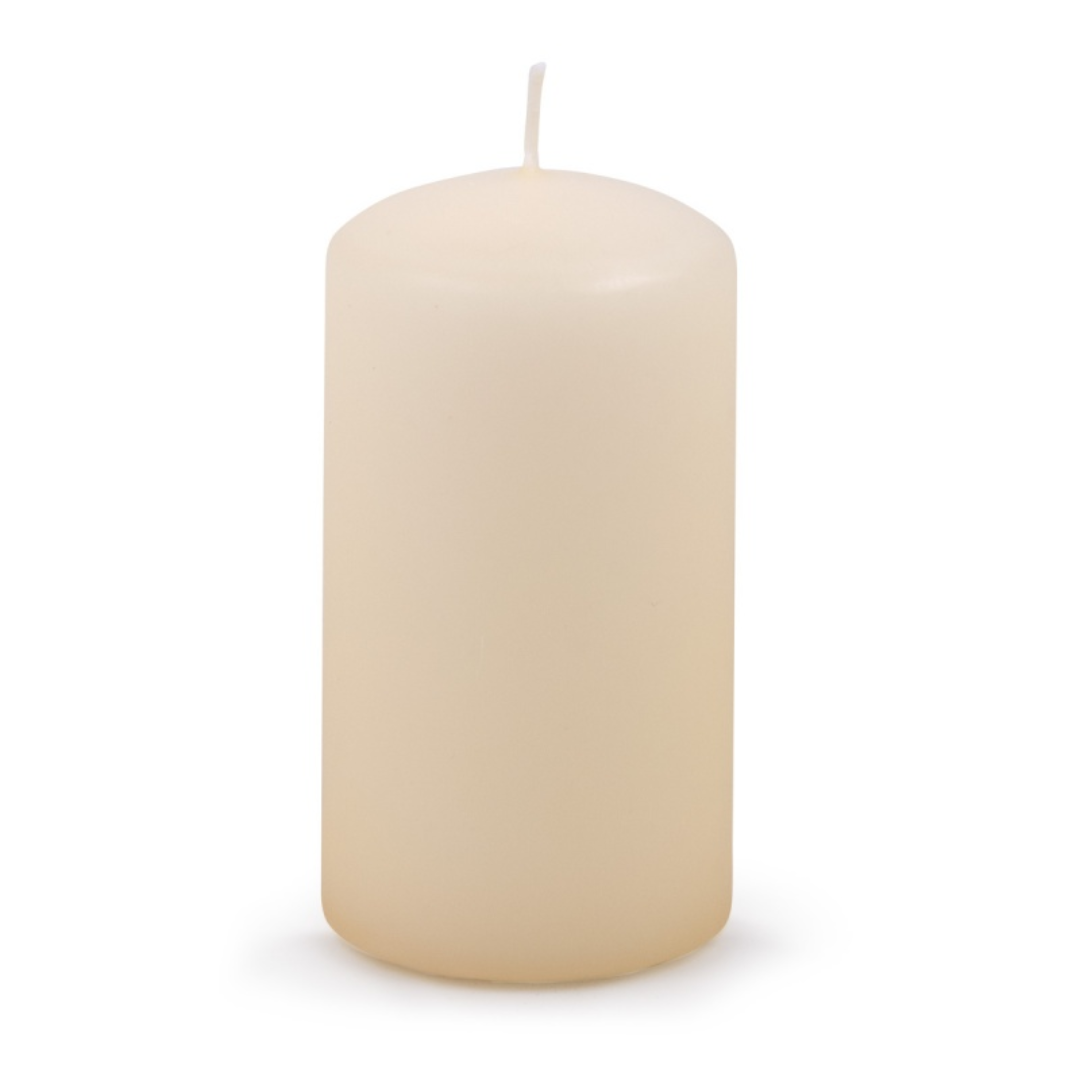 Lumanare Pilon, 60 X 115mm, Donau Home - Crem