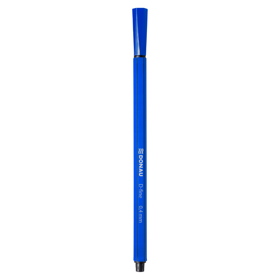 Fine Liner, Varf Fetru 0.4mm, Donau D-fine - Albastru