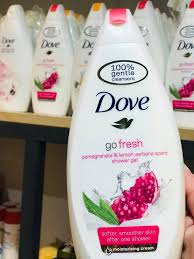 Gel De Dus Dove Parfum De Rodie Si Lamaie Verbena, Cantitate 250 Ml, Lasa Pielea Fina Si Catifelata