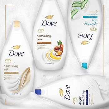 Dove Shea Butter & Vanilla, Gel De Dus, Extract Din Unt De Shea Si Vanilie, Cantitate 500 Ml