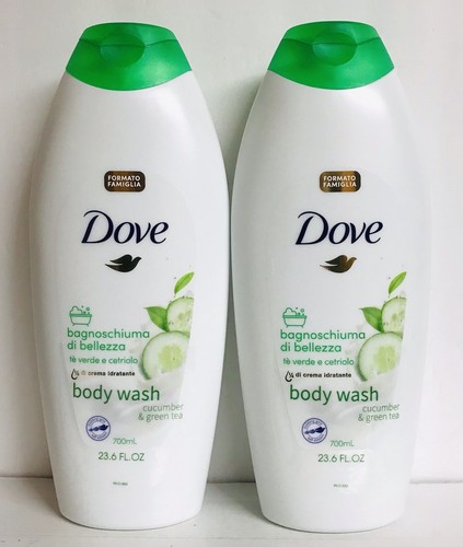 Gel De Dus Dove Cucumber & Green Tea, Cantitate 750 Ml, Parfum De Castravete Si Ceai Verde