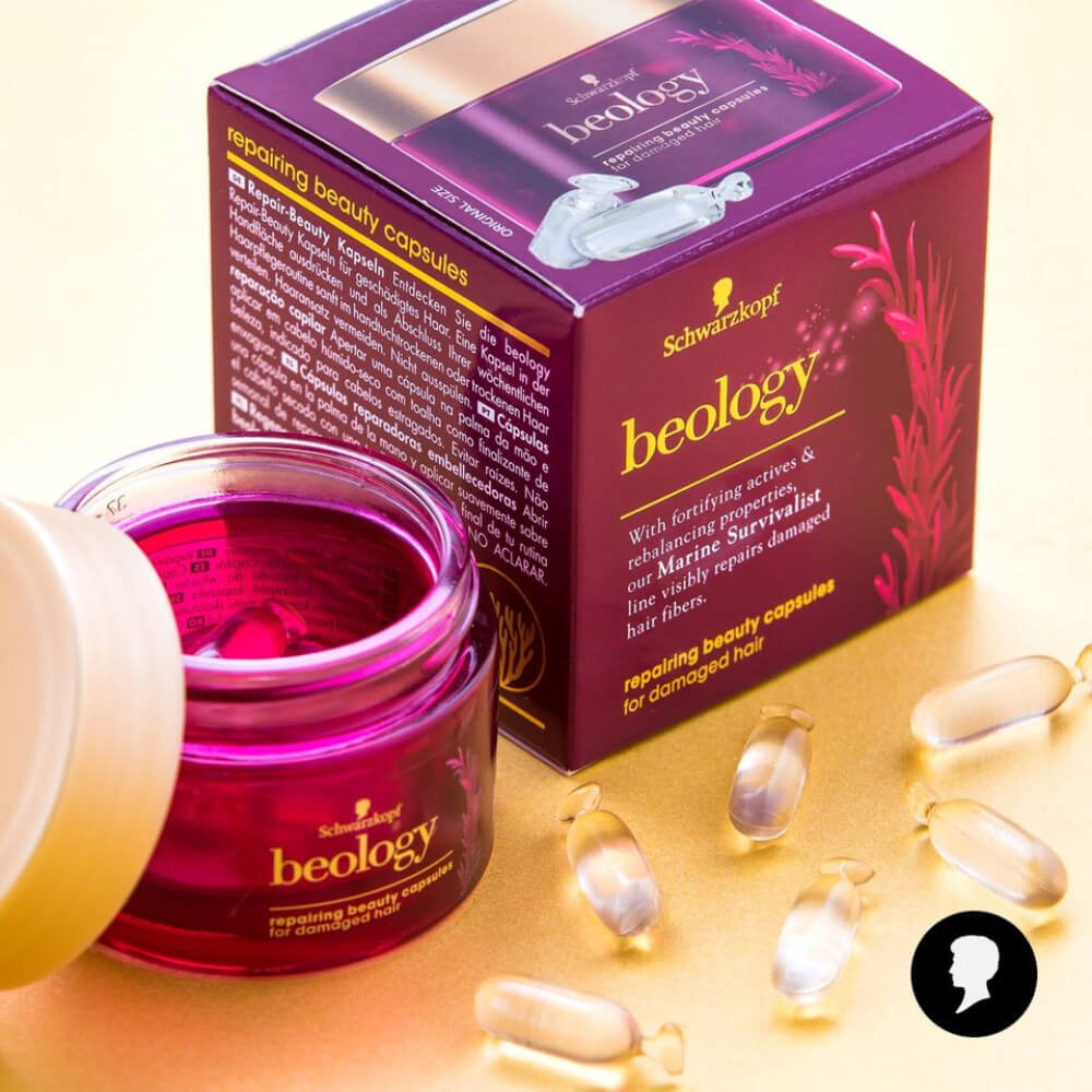 Flacon 15 Capsule Reparatoare SCHWARZKOPF Beology, Par Deteriorat, 1 ml/Capsula, Capsule pentru Par Degradat, Capsule Reparatoare pentru Par, Capsule pentru Par Deteriorat, Capsule de Reparare pentru Par Degradat, Capsule cu Vitamine pentru Par