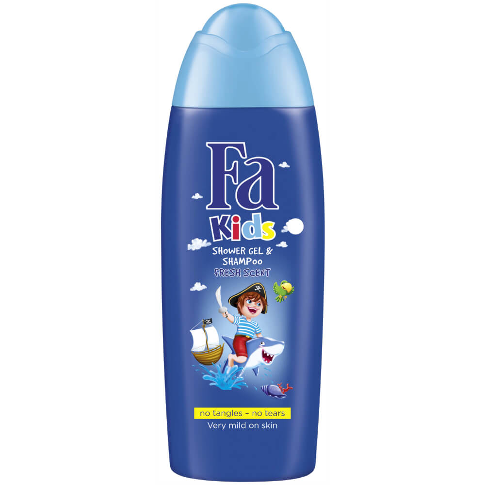 Gel de Dus FA Kids Pirate, 250 ml, Gel de Dus Copii, Gel de Dus pentru Copii, Gel de Dus Copii FA, Gel de Dus FA, Gel Dus Copii Natural