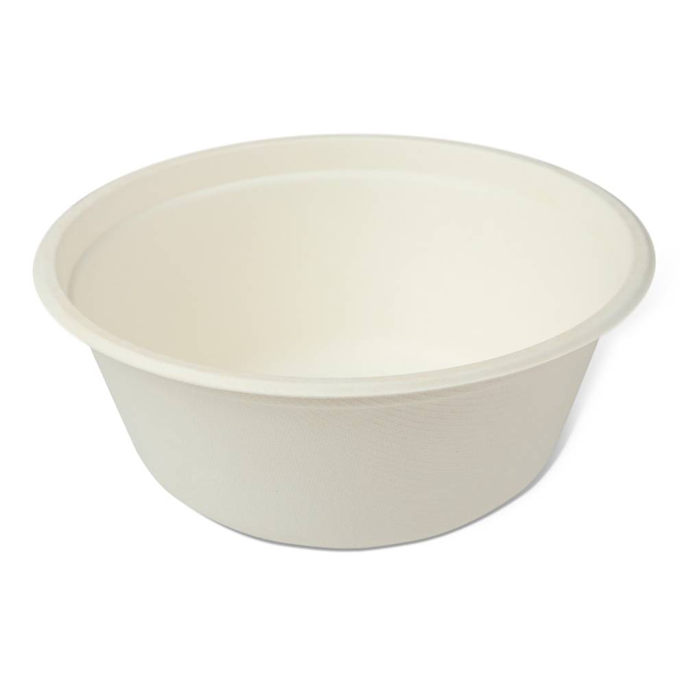 Set 300 Boluri Biodegradabile 1000 ml din Fibra Lemnoasa, Dimensiune 170x70 mm