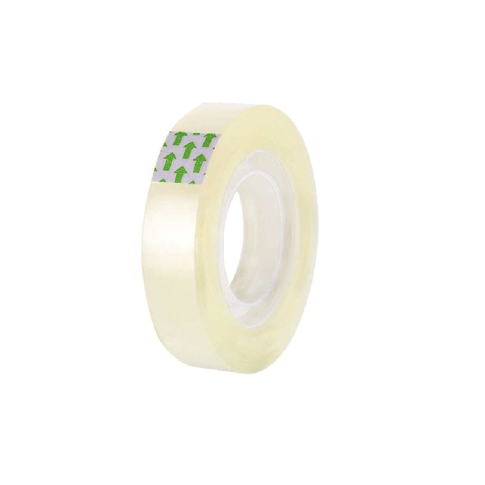 Banda Adeziva Transparenta EVOffice, Dimensiune 12mm x 33m - Scotch pentru Birou