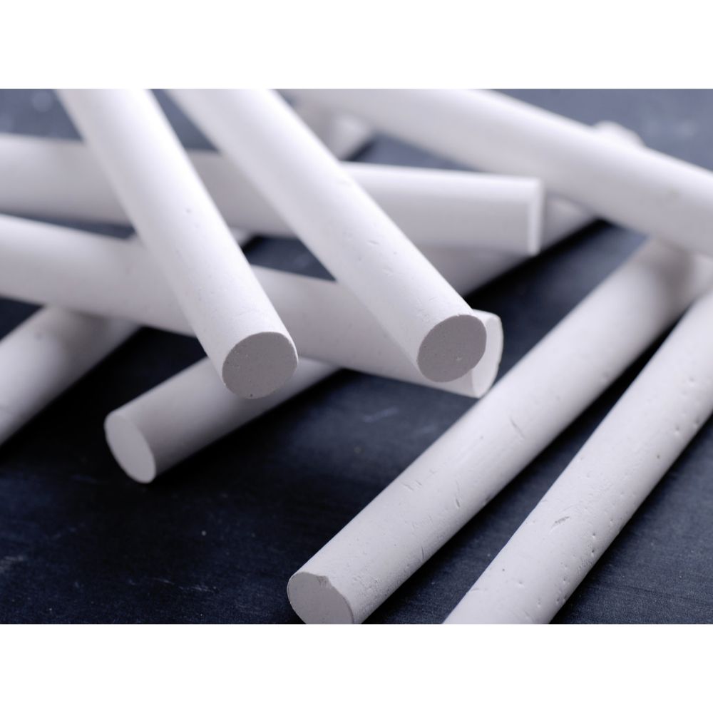 Creta Alba Rotunda EVOffice, 12 Buc/Set - Creta Scolara