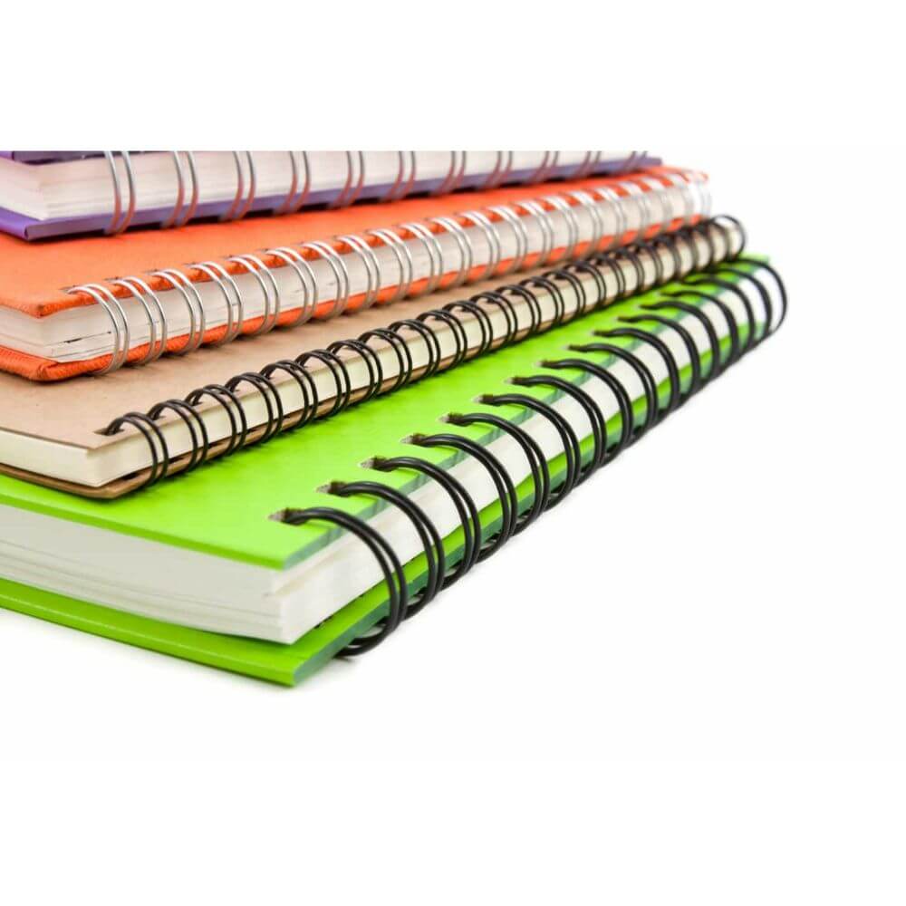 Inele din Metal pentru Indosariere EVOffice, Diametru Spira 9.5 mm, Capacitate 50-65 Coli, 100 Buc/Bax, Culoare Alba