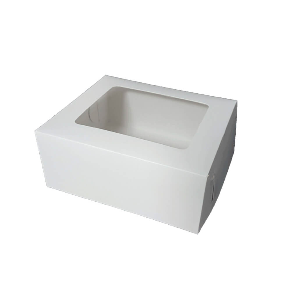 Set 25 Cutii Prajituri, 230x200x95 mm, cu Fereastra