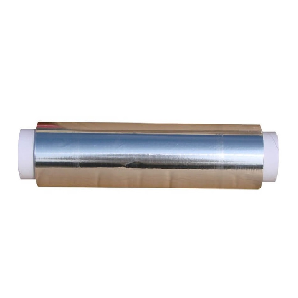 Folie Alimentara Aluminiu BrandPaper, 300mm x 150m, 11 MIC, Folie Impachetare Aluminiu, Folie Aluminiu Alimente, Folie pentru Alimente, Folie din Aluminiu, Folie Aluminiu Bucatarie, Folie din Aluminiu pentru Alimente
