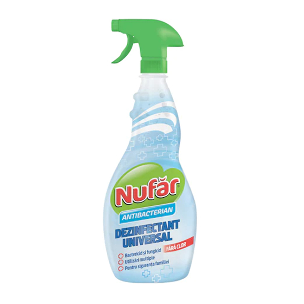 Dezinfectant Universal pentru Suprafete Nufar, Fara Clor, 750 ml