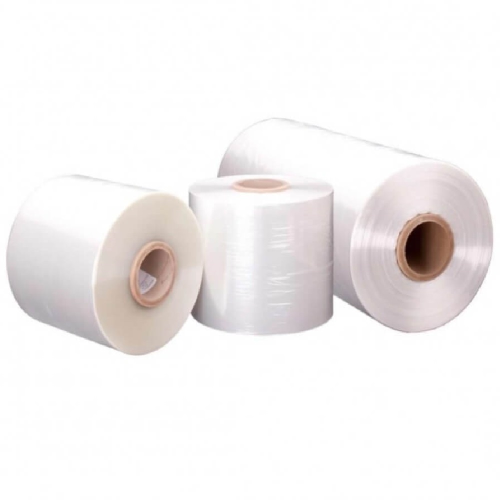 Folie Termocontractibila din Poliolefina Semipantalon 200mm x 1667m, 12 MIC, 7.4 Kg/Rola, Folie Impachetare si Ambalare, Folie Termocontractibila Poliolefina, Folie de Impachetat, Folie de Protectie, Folie pentru Ambalat