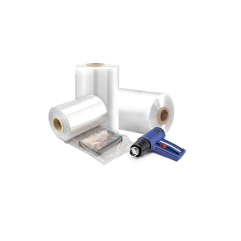 Folie Termocontractibila Semipantalon din Poliolefina, 9.2 Kg/Rola, 250mm x 1667m, 12 MIC, Folie pentru Ambalare si Impachetare, Folie Termocontractibila Poliolefina, Folie de Impachetat, Folie de Protectie, Folie pentru Ambalat